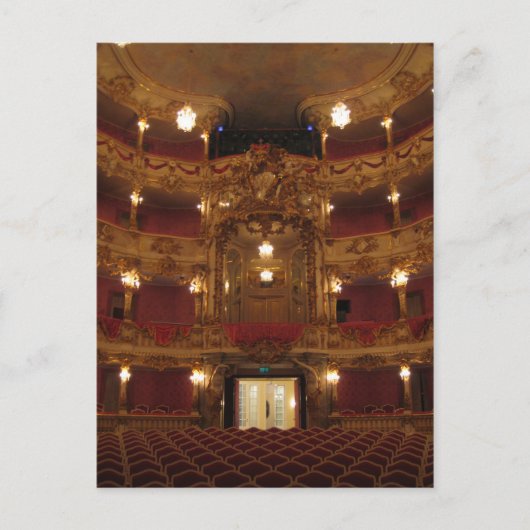 Carte Postale Théâtre Cuvilliers (Devant)