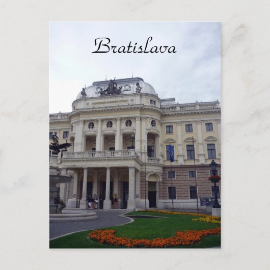 Carte Postale théâtre de bratislava (Devant)