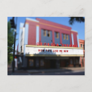 Carte Postale Théâtre de Géorgie