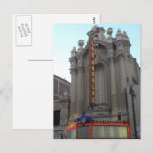 Carte Postale Théâtre de Los Angeles (Devant / Derrière)