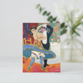 Carte Postale Théâtre de Vaudeville | Ernst Ludwig Kirchner (Debout devant)