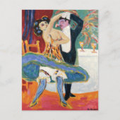 Carte Postale Théâtre de Vaudeville | Ernst Ludwig Kirchner (Devant)