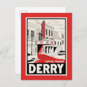 Carte Postale Théâtre du Capitole de Derry (Devant / Derrière)