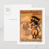 Carte Postale Théâtre égyptien Sphinx "Le Petit Caporal" (Devant / Derrière)