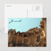 Carte Postale théâtre jerash antique (Devant / Derrière)
