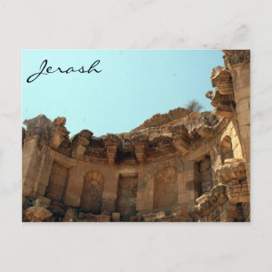 Carte Postale théâtre jerash antique