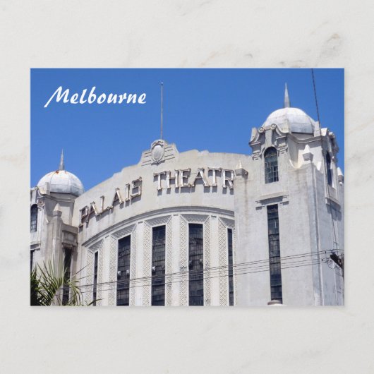Carte Postale théâtre palais (Devant)