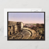 Carte Postale Théâtre romain, intérieur, Orange, Provence, Franc (Devant / Derrière)