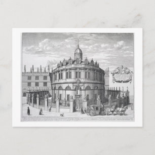 Carte Postale Théâtre Sheldonian, Oxford, de Oxonia Illustrat