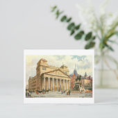 Carte Postale Théâtre vintage Aachen Allemagne (Debout devant)