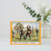 Carte Postale Théâtre Vintage "Michael Strogoff" (Debout devant)