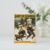 Carte Postale Théâtre vintage perdu en Sibérie (Debout devant)