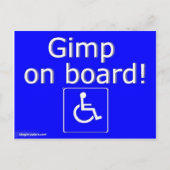 Carte Postale thegimpstore.com (Devant)