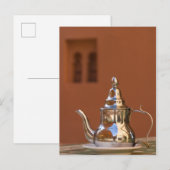 Carte Postale Théière marocaine (Devant / Derrière)