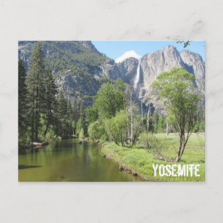 Carte postale thématique du Parc national de Yosem