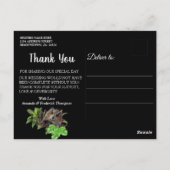 Carte Postale Thème de fête nocturne (Dos)