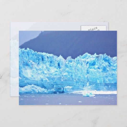 Carte Postale Thème de la glace (Devant / Derrière)