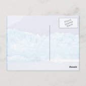 Carte Postale Thème de la glace (Dos)