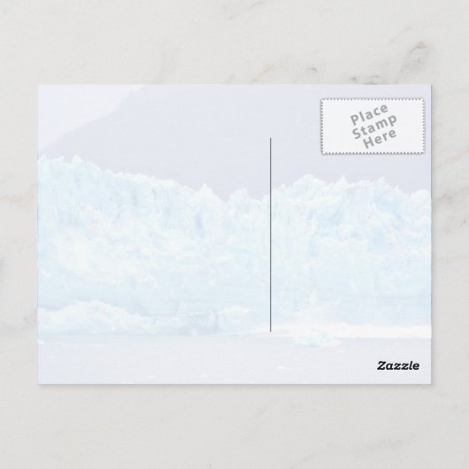 Carte Postale Thème de la glace (Dos)