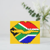 Carte Postale Thème du baiser sud-africain (Debout devant)