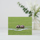 Carte Postale thème du football (Debout devant)