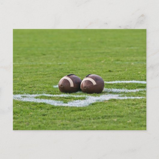 Carte Postale thème du football (Devant)