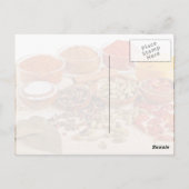 Carte Postale Thème Herbe (Dos)