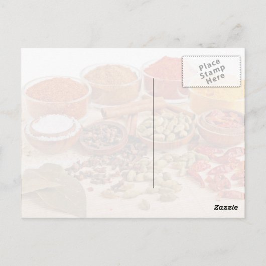 Carte Postale Thème Herbe (Dos)