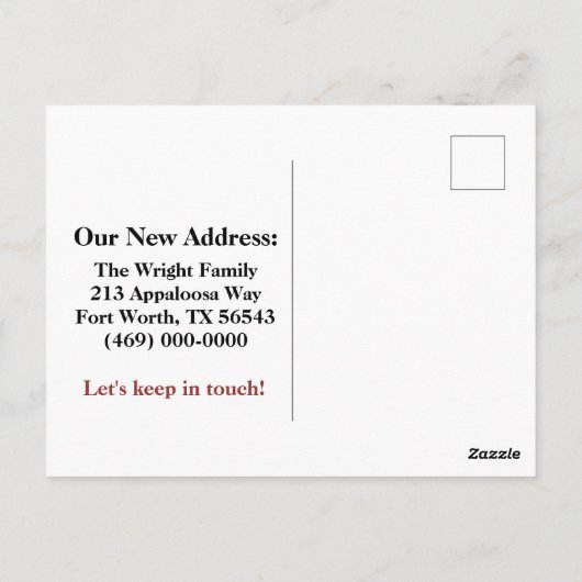 Carte Postale Thème Sud-Ouest Moving Faire-part Potonnés Plantes (Dos)