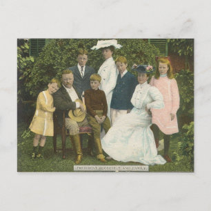 Carte Postale Theo. Roosevelt et sa famille