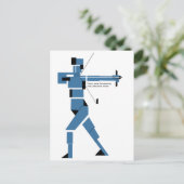 Carte Postale Theo van Doesburg Archer CC0237 (Debout devant)