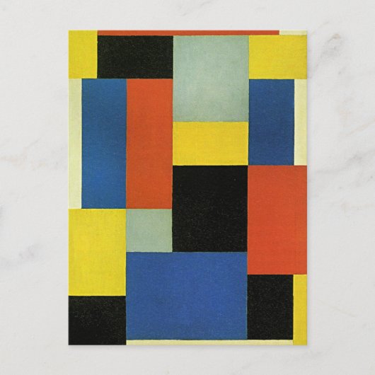 Carte Postale Theo van Doesburg, Composition XX, (Devant)