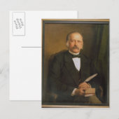 Carte Postale Theodore Fontane, 1883 (Devant / Derrière)