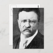 Carte Postale Theodore Roosevelt (Devant / Derrière)