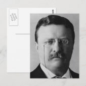 Carte Postale Theodore Roosevelt (Devant / Derrière)