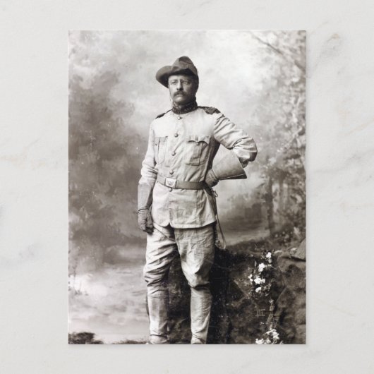 Carte Postale Théodore Roosevelt Rough Riders de collection (Devant)