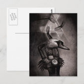 Carte Postale Théorie du cygne noir (Devant / Derrière)