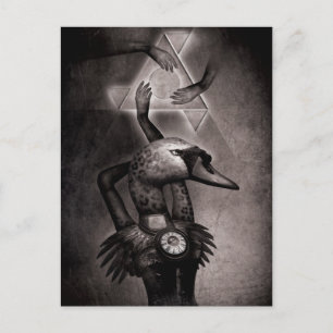 Carte Postale Théorie du cygne noir