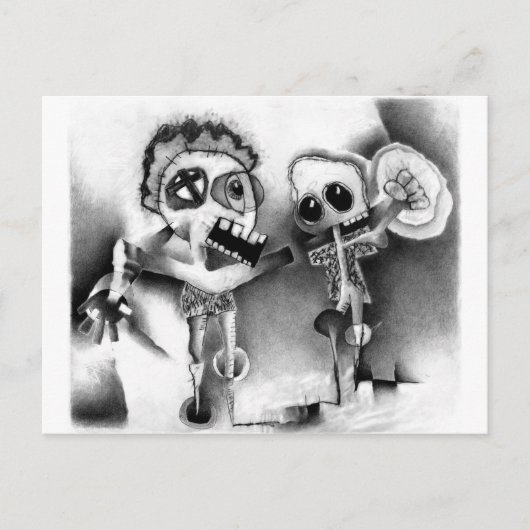 Carte Postale thérapie du vêtement (Devant)