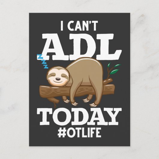 Carte Postale Thérapie professionnelle ADL (Devant)