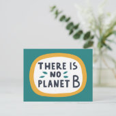 Carte Postale There Is No Planet B (Debout devant)