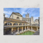 Carte Postale Thermes romains en Angleterre Bath (Devant)