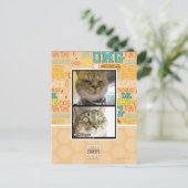 Carte Postale Thermomètre (Debout devant)