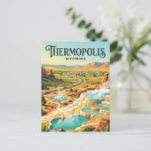 Carte Postale Thermopolis USA (Debout devant)