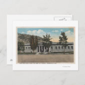 Carte Postale Thermopolis, WY - Vue de Big Horn Bath House (Devant / Derrière)