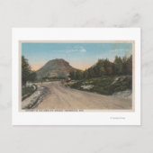 Carte Postale Thermopolis, WY - Vue de l'autoroute Big Horn (Devant)