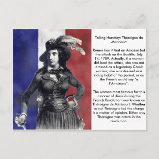 Carte Postale Théroigne de Méricourt