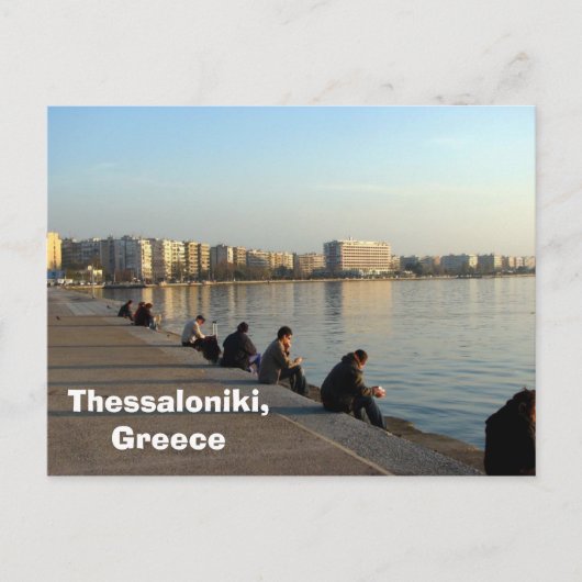 Carte Postale Thessalonique, Grèce (Devant)