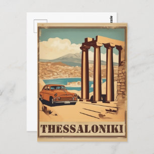 Carte Postale Thessalonique ville, Grèce vocation souvenir