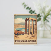 Carte Postale Thessalonique ville, Grèce vocation souvenir (Debout devant)